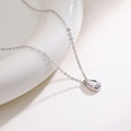 Collar Gotita de agua Plata💧