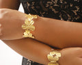 Brazalete Cuff Flor