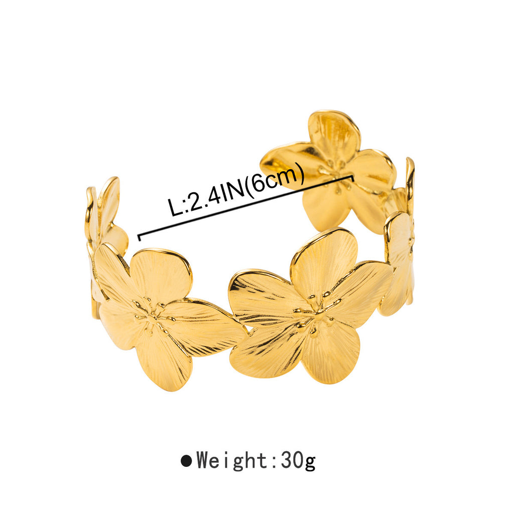 Brazalete Cuff Flor