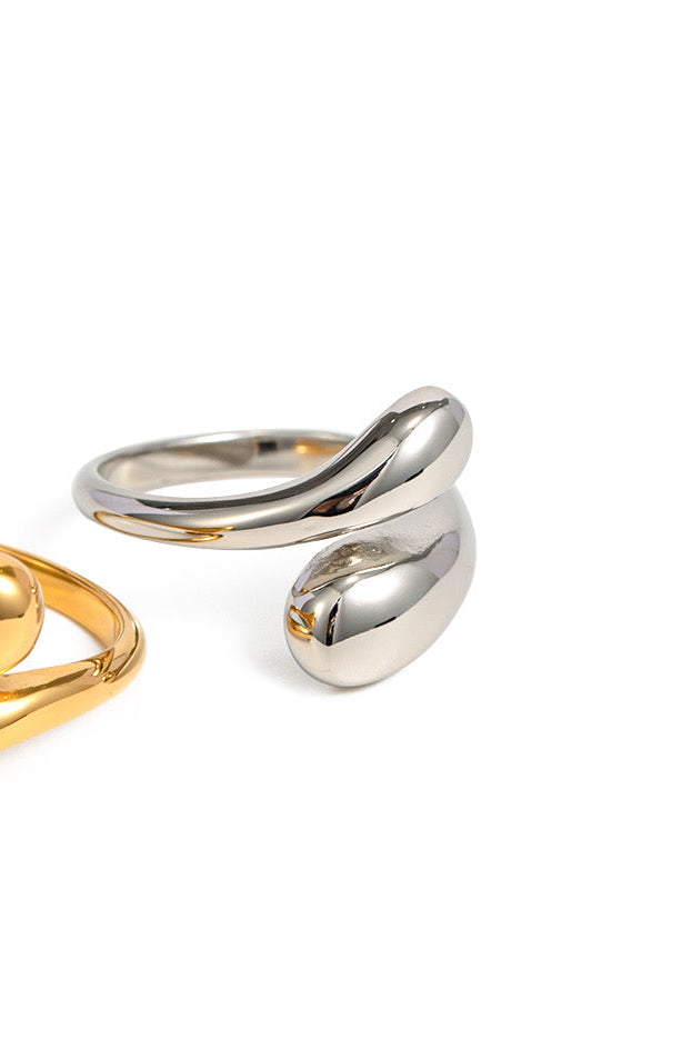 Anillo Doble Gota